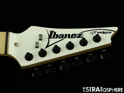 Ibanez PGMM31 NECK + TUNERS Paul Gilbert miKro White Reverse Headstock Maple
