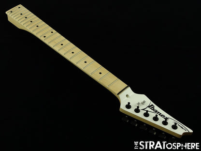 Ibanez PGMM31 NECK + TUNERS Paul Gilbert miKro White Reverse Headstock Maple