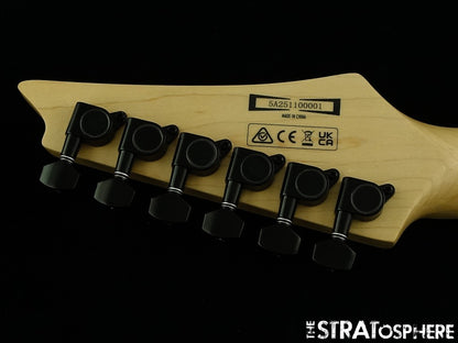 Ibanez PGMM31 NECK + TUNERS Paul Gilbert miKro White Reverse Headstock Maple