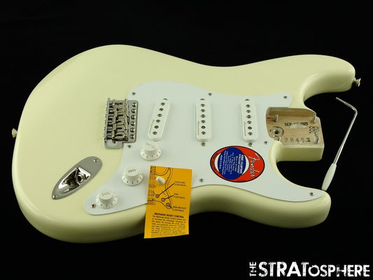 LOADED Fender American ERIC CLAPTON Strat BODY Stratocaster Guitar Olympic White