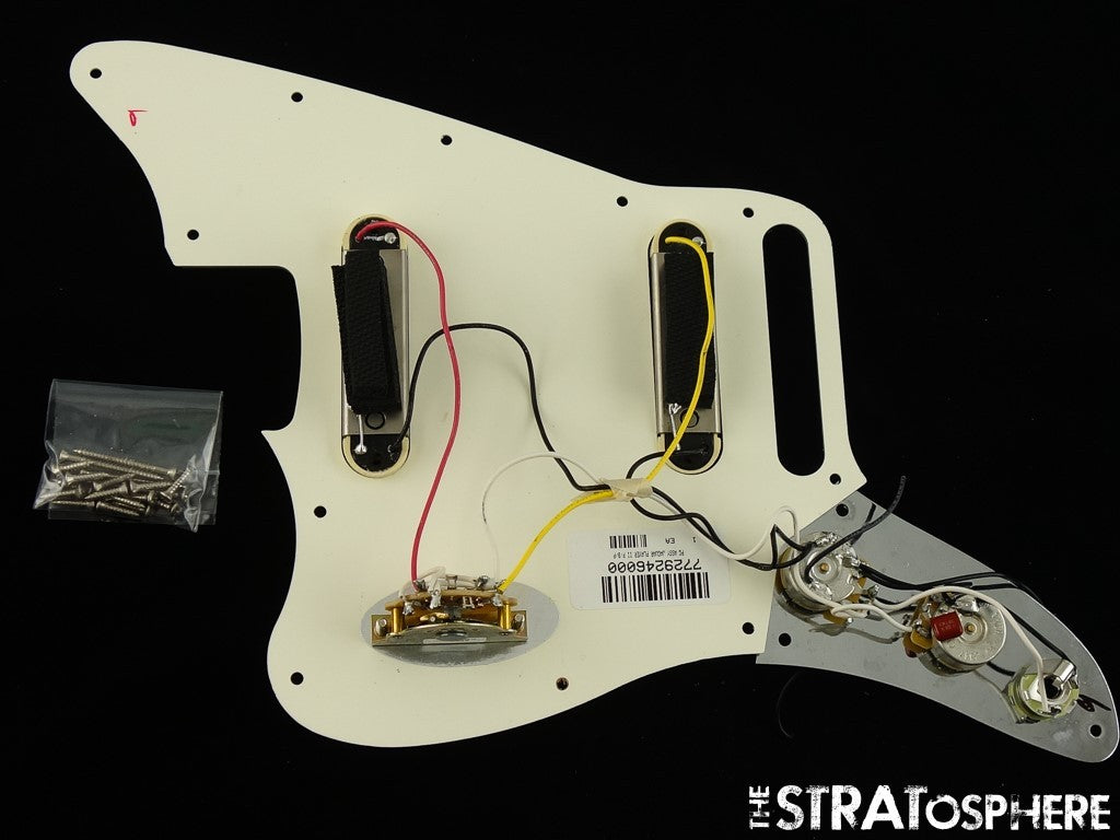 Fender Player II Jaguar Series LOADED PICKGUARD, Guitar Alnico 2 + 5 Parchment