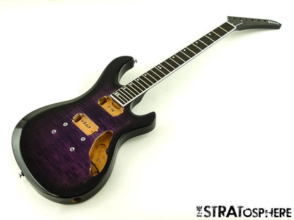 USED Gibson USA Victory Model BODY & NECK Mahogany American Dark Purple Burst