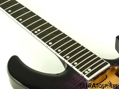 USED Gibson USA Victory Model BODY & NECK Mahogany American Dark Purple Burst