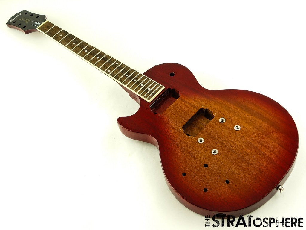 USED LEFTY Epiphone Les Paul Tribute E1 BODY & NECK Heritage Cherry Sunburst
