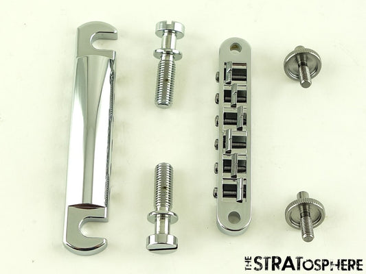 USED Gibson Tune-O-Matic Bridge Tailpiece Les Paul Music City Special.