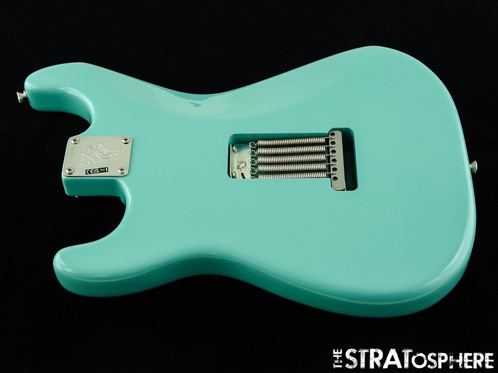 LOADED USA Fender ERIC JOHNSON Strat BODY Nitro Finish Tropical Turquoise