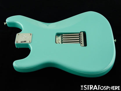 LOADED USA Fender ERIC JOHNSON Strat BODY Nitro Finish Tropical Turquoise