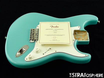 LOADED USA Fender ERIC JOHNSON Strat BODY Nitro Finish Tropical Turquoise