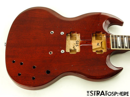 USED Gibson USA SG Standard Model BODY + NECK, Mahogany, Nitro Heritage Cherry