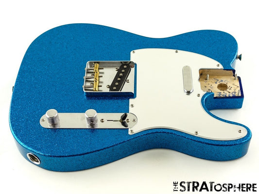 Fender J Mascis Road Worn Tele LOADED BODY, Telecaster Bottle Rocket Blue