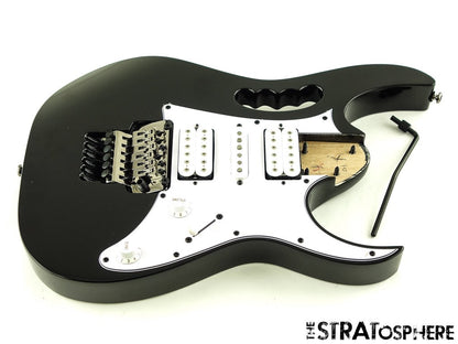 Ibanez JEMJR Steve Vai LOADED BODY, Guitar Locking Monkey Grip Black