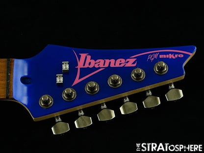 Ibanez PGMM31 NECK + TUNERS Paul Gilbert miKro White Reverse Painted Maple