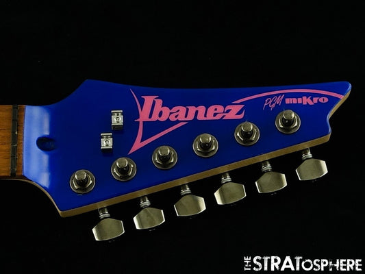 Ibanez PGMM31 NECK + TUNERS Paul Gilbert miKro White Reverse Painted Maple