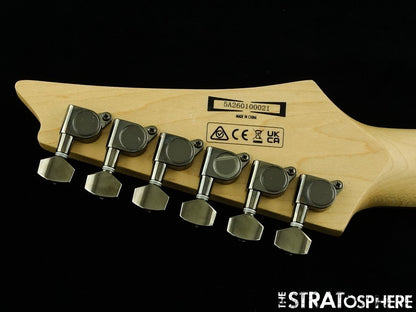 Ibanez PGMM31 NECK + TUNERS Paul Gilbert miKro White Reverse Painted Maple