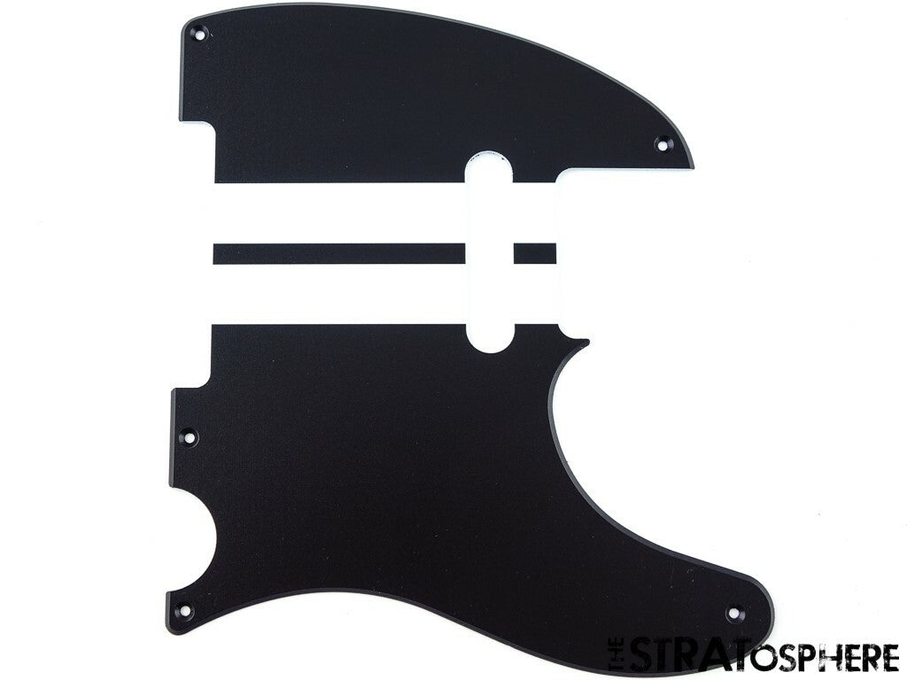*NEW Telecaster PICKGUARD for Fender USA Vintage Tele 5 Hole Racing Stripe Print