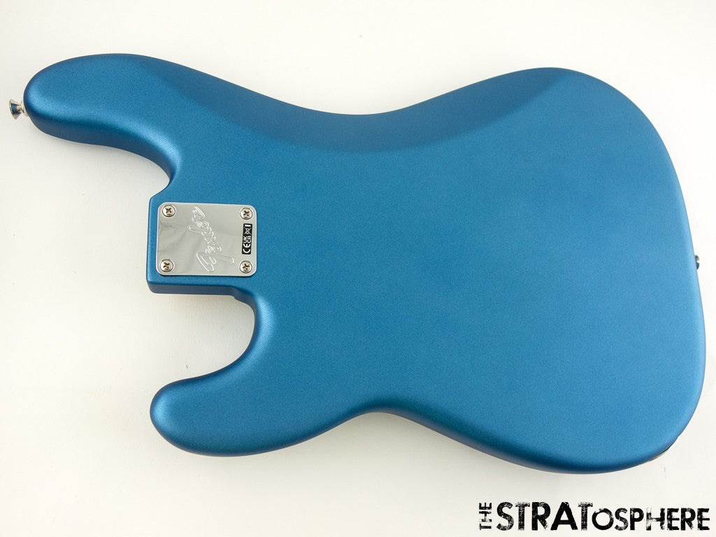 Fender American Performer Precision P Bass LOADED BODY Satin Lake Placid Blue.