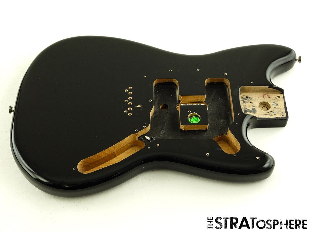 USED Fender Player II Mustang Series BODY Guitar Parts Alder Offset Black