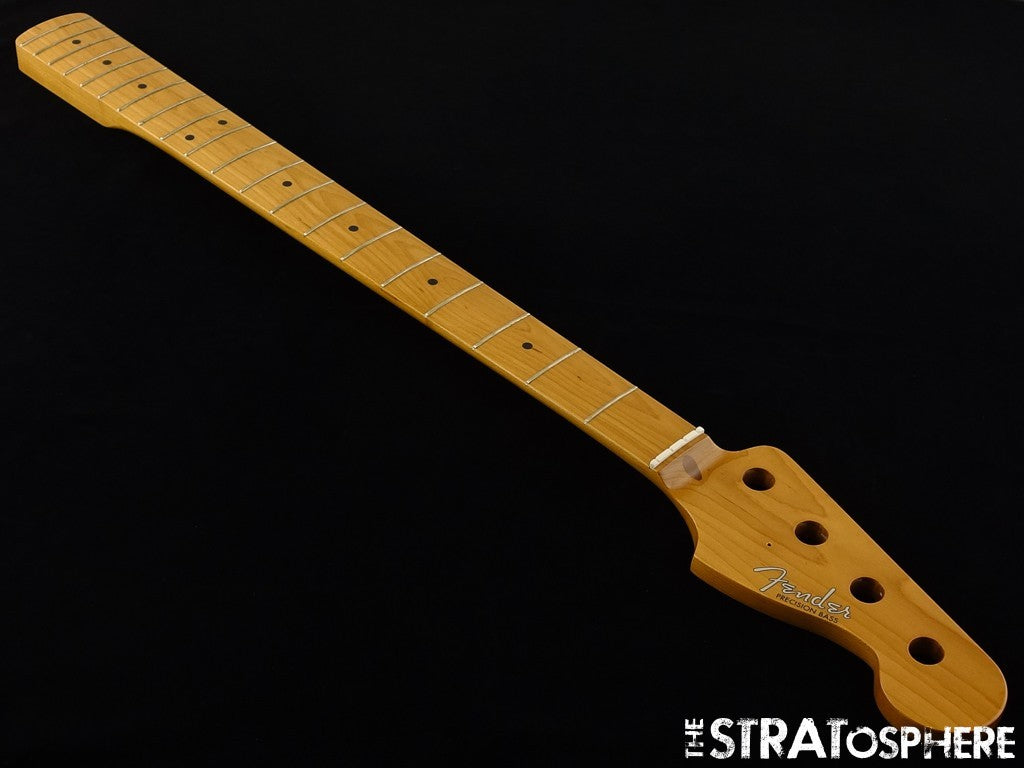 USED 2021 Fender Vintera 50s Precision P BASS NECK Vintage ''C'' Roasted Maple