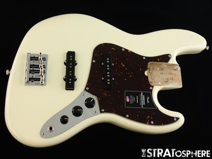 Fender American Professional II Jazz J Bass, LOADED BODY OWT Olympic White..