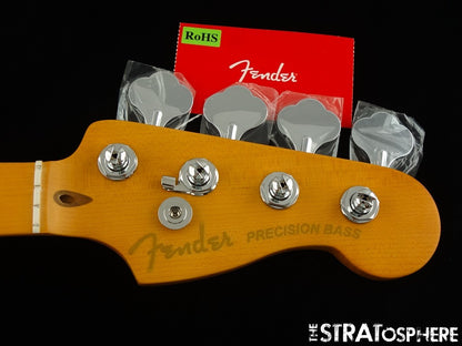 Fender American Ultra II Precision P BASS NECK w/ TUNERS USA, Modern ''D'' Maple..