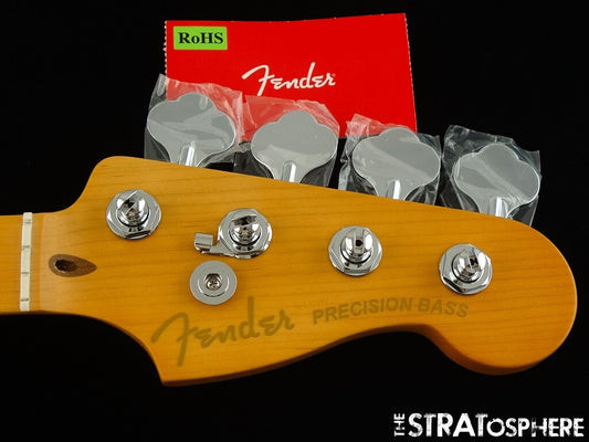Fender American Ultra II Precision P BASS NECK w/ TUNERS USA Modern ''D'' Maple..