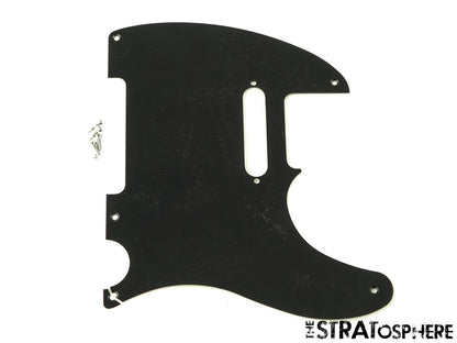 USED Fender CIJ Classic 60s Telecaster Tele PICKGUARD 1 Ply Black $5 OFF