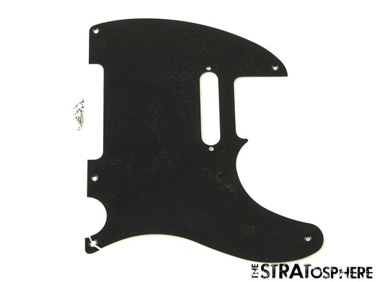 USED Fender CIJ Classic 60s Telecaster Tele PICKGUARD 1 Ply Black $5 OFF