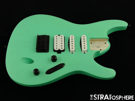 USED Ibanez S561 HSS LOADED BODY, Guitar Parts S Series Sea Foam Green Matte