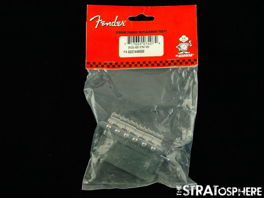 NOS Fender Standard Strat Stratocaster TREMOLO Guitar Parts 6-Point NO ARM
