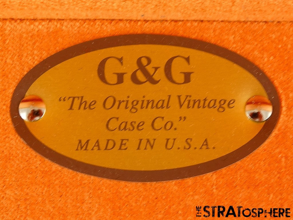 USA Fender CUSTOM SHOP Strat Tele Tweed G&G HARDSHELL CASE 58 Strat TCP