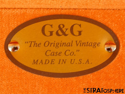 USA Fender CUSTOM SHOP Strat Tele Tweed G&G HARDSHELL CASE 58 Strat TCP