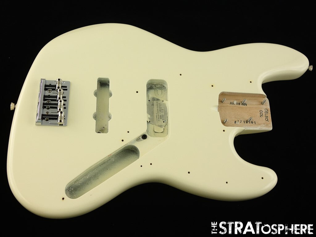 Fender American Professional II Jazz Bass, BODY + HARDWARE Olympic White