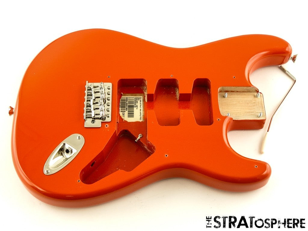 Fender Squier Classic Vibe 50s Strat BODY +HARDWARE Stratocaster Fiesta Red.