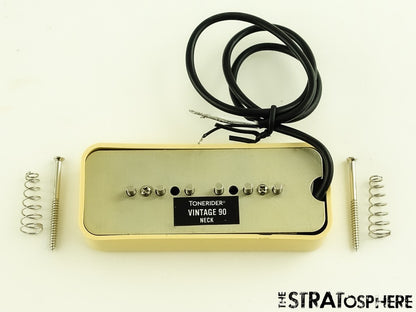 NOS Tonerider Vintage P-90 Soapbar SBV90V-N-CR NECK PICKUP Cream