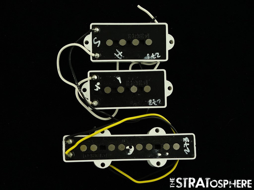 USED Fender MIM Precision PJ Bass PICKUP SET Bass Pickups Guitar Parts