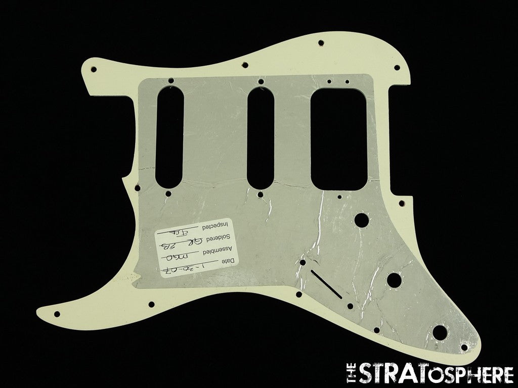 USED Stratocaster Strat Style LOT OF 5 PICKGUARDS Assorted SSS & HSS PG Lot