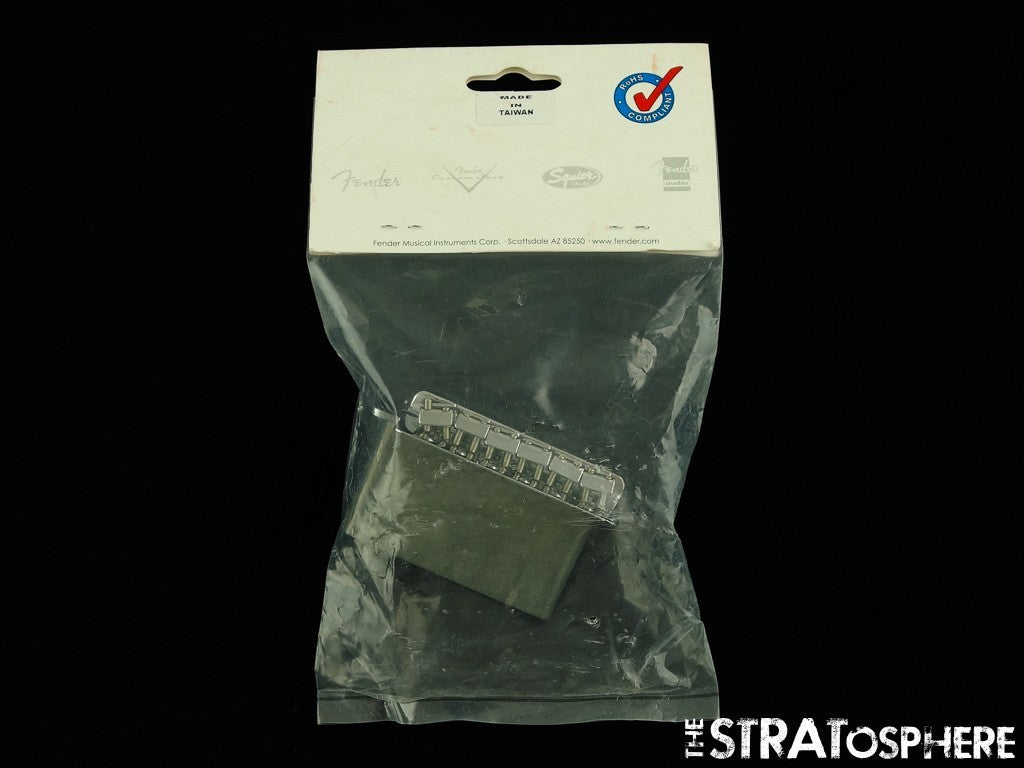 NOS Fender Standard Strat Stratocaster TREMOLO Guitar Parts 6-Point NO ARM