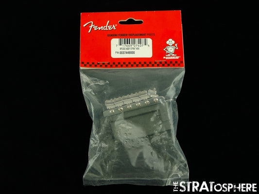 NOS Fender Standard Strat Stratocaster TREMOLO Guitar Parts 6-Point NO ARM