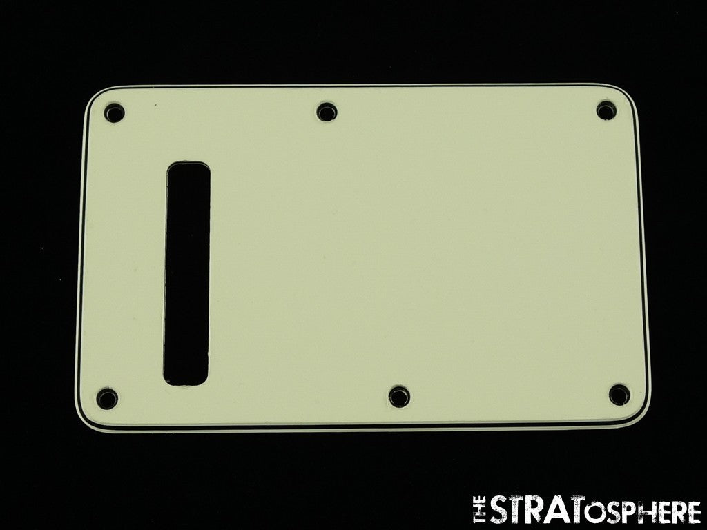 USED Fender Player II Stratocaster, Series, TREMOLO COVER Strat, Back Plate