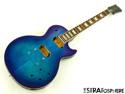 USED Gibson USA Les Paul Studio Model BODY & NECK USA Blueberry Burst..