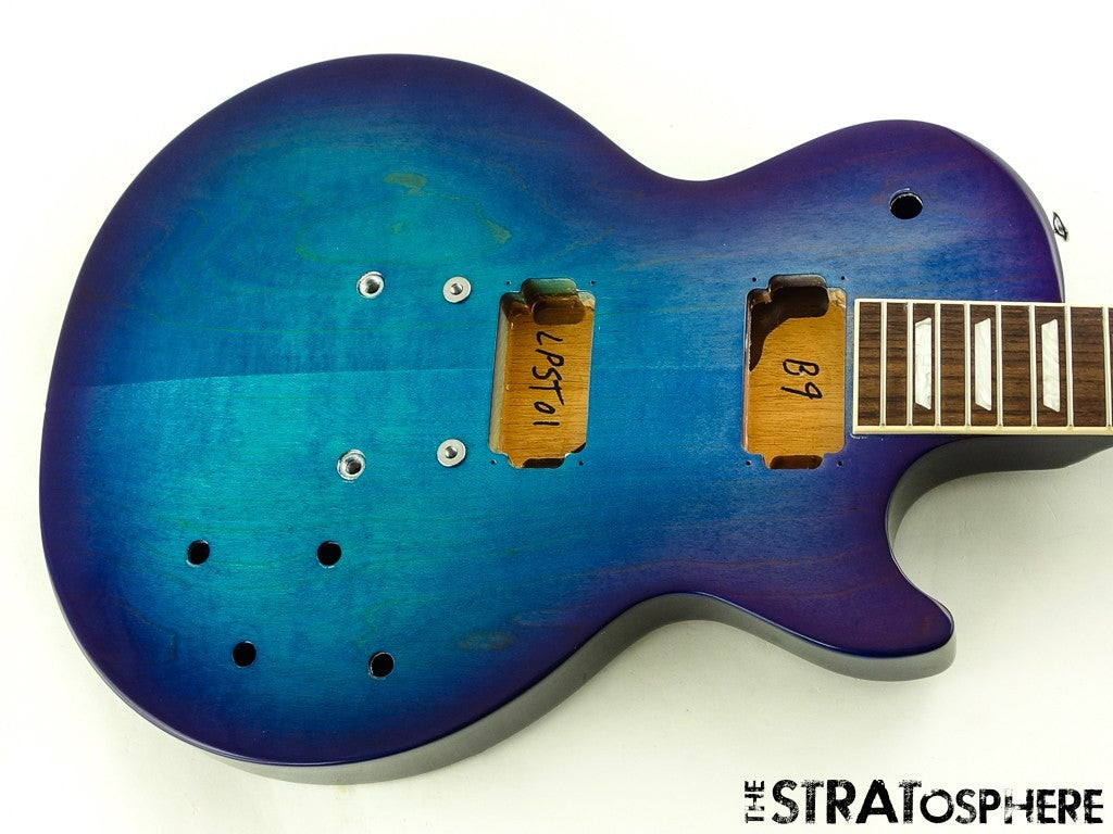 USED Gibson USA Les Paul Studio Model BODY & NECK USA Blueberry Burst..