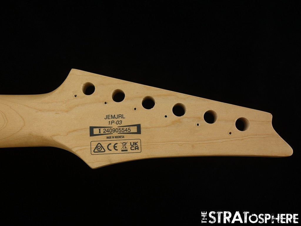 LEFTY Ibanez JEMJR Steve Vai Wizard III NECK 25.5'' w/ Jumbo Locking Nut.