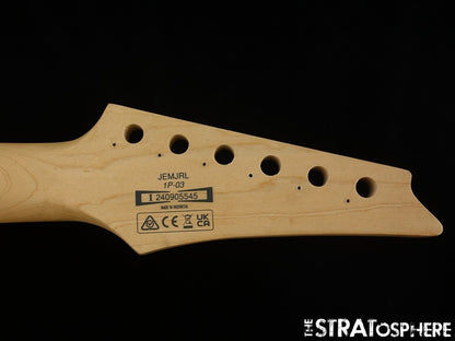 LEFTY Ibanez JEMJR Steve Vai Wizard III NECK 25.5'' w/ Jumbo Locking Nut.