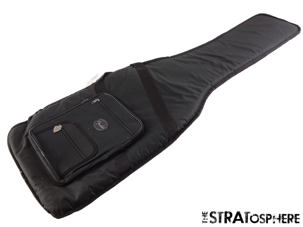 Fender Deluxe Padded P J Bass Padded GIG BAG Parts Black FLAT BOTTOM