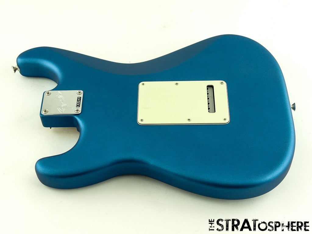American Performer Fender Strat BODY + HARDWARE Satin Lake Placid Blue $40 OFF