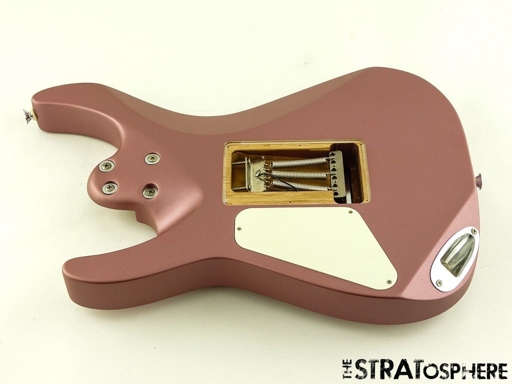 USED Charvel DK24 HH Pro Mod Dinky LOADED BODY Duncan Gotoh Burgundy Mist