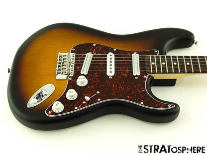 *CUSTOM BUILD* FENDER STRAT (PERFORMER BODY & DELONGE NECK) COMPLETE GUITAR