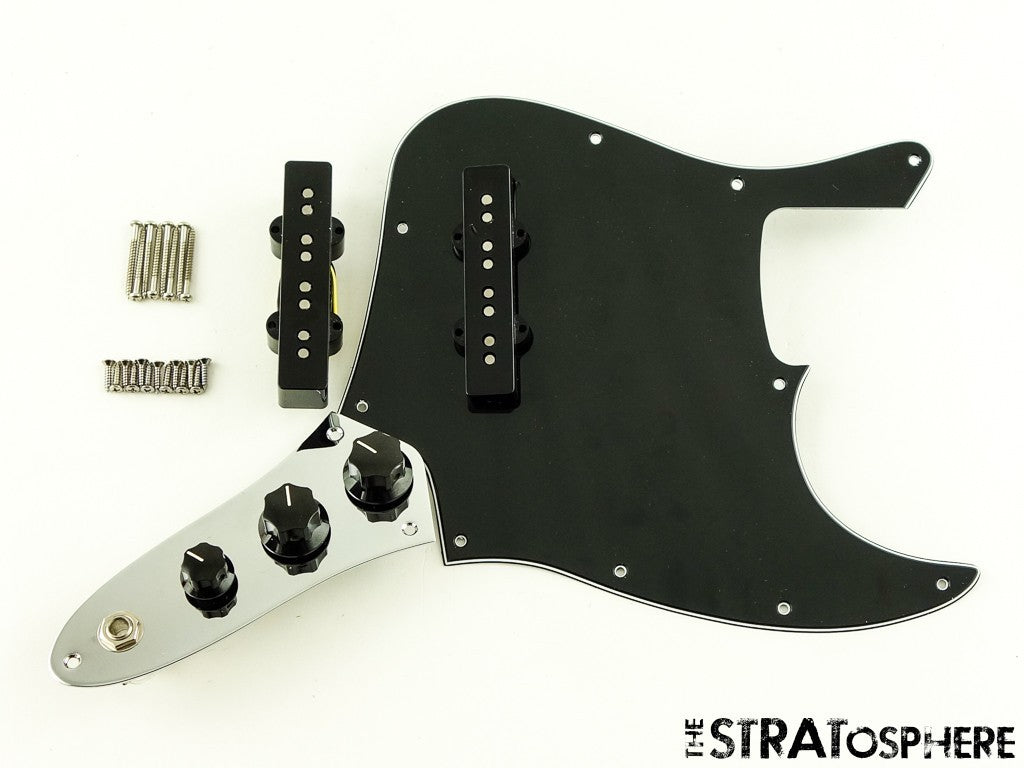 USED 2021 Fender Player Plus Top Jazz Bass LOADED PICKGUARD Pickups Black