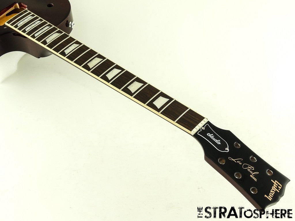 USED Gibson USA Les Paul Studio Model BODY & NECK USA Wine Red.