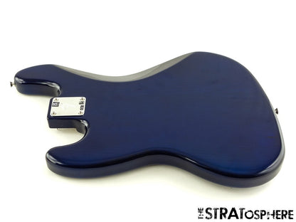 USED 2021 Fender Player Plus Top Jazz Bass BODY+ HARDWARE Blue Burst